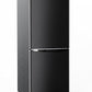 BANGSON 4.0 Cu.Ft Small Refrigerator with Freezer, Small Fridge with Bottom Freezer, for Apartment, Bedroom, Dorm, and Office, Double Door, Black