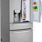 23 cu. ft. Smart wi-fi Enabled Counter-Depth Refrigerator with Craft Ice™ Maker