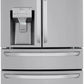 23 cu. ft. Smart wi-fi Enabled Counter-Depth Refrigerator with Craft Ice™ Maker