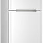 Antarctic Star Compact Refrigerator,3.2 Cu.Ft. Mini Separate Freezer Double 2-Door,Adjustable Removable Shelves for Basement,Apartment,Dorm,Office,WHITE