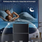 Double Door Refrigerator with Freezer, 4.5 Cu.Ft, Small Fridge with Freezer, 7 Settings Temperature Adjustable, Mini Refrigerator for Apartment Bedroom Dorm and Office (4.5 Cu.Ft, Black)